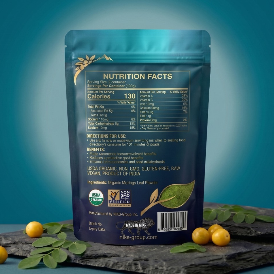 🌱 Organic Moringa Powder