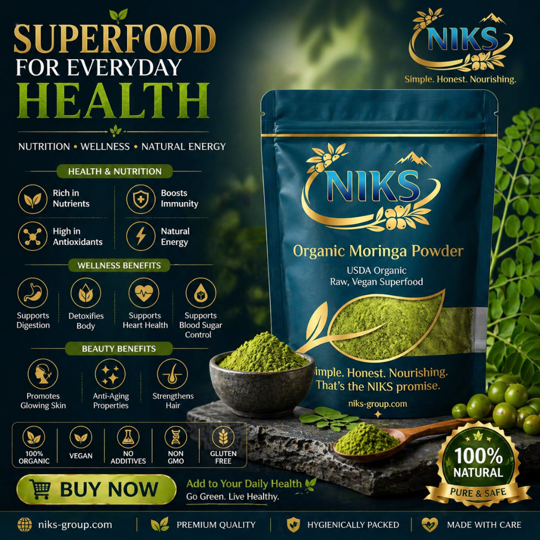 🌱 Organic Moringa Powder