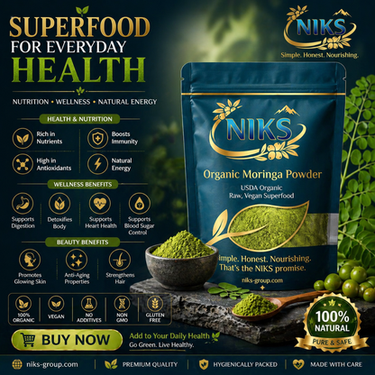🌱 Organic Moringa Powder